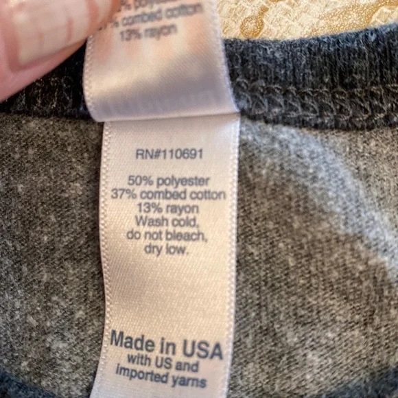 Boys Vermont USA Gray Tee - Picture 4 of 6